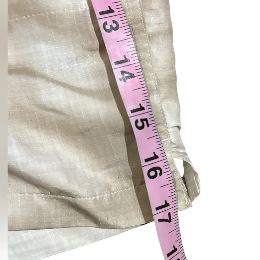 DSG Men’s 6” Rec Shorts Size XL Light Sand Tie Dye Swim Trunks Water Repellent